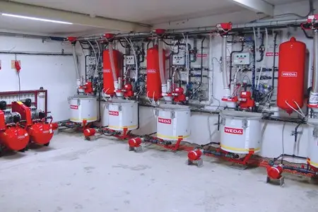 sample of WEDA's liquid pig feeding systems Melchers Taiwan