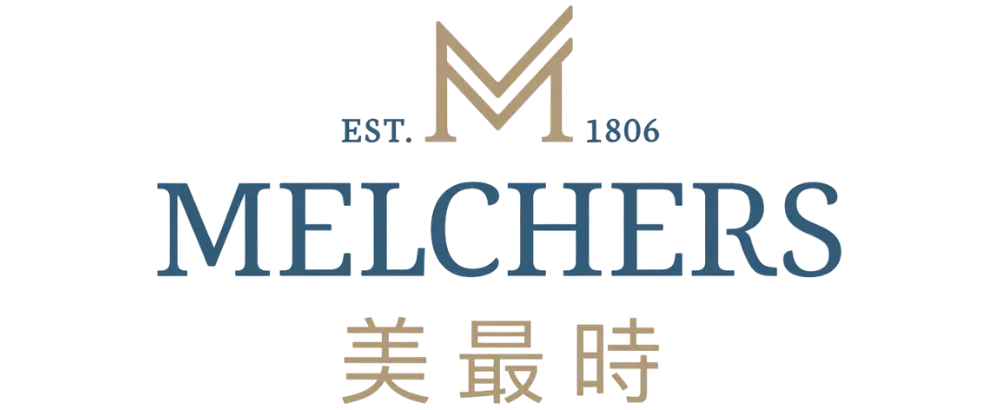 Chinese Melchers logo international trading company