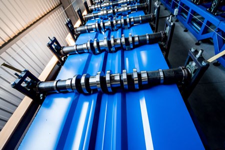 steel decking machines Melchers Taiwan