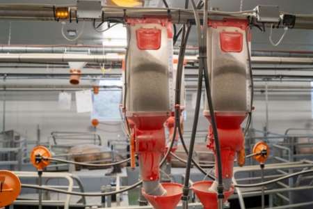 sample of WEDA's animal feeding systems in agriculture industry Melchers Taiwan