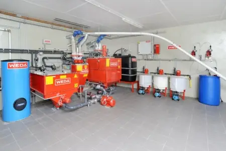 sample of WEDA's animal feeding systems in agriculture industry Melchers Taiwan
